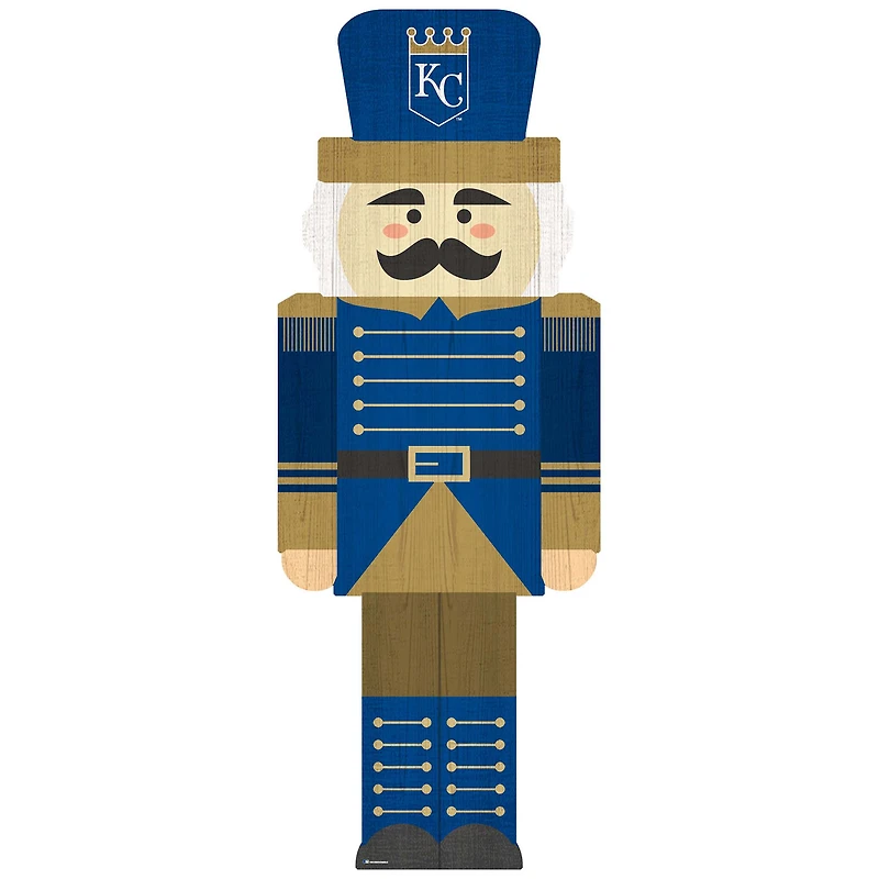 Kansas City Royals 31'' Nutcracker Leaner