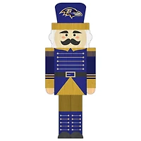 Baltimore Ravens 31'' Nutcracker Leaner