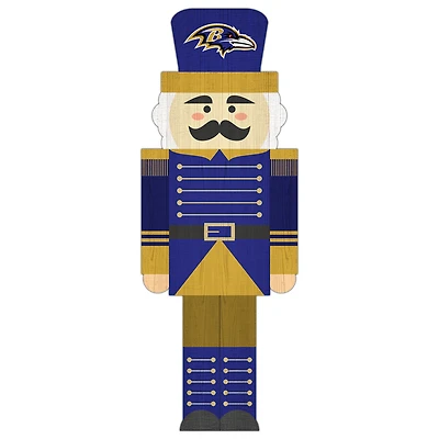 Baltimore Ravens 31'' Nutcracker Leaner