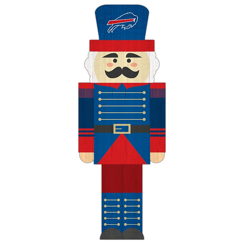 Buffalo Bills 31'' Nutcracker Leaner