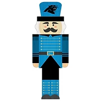 Carolina Panthers 31'' Nutcracker Leaner
