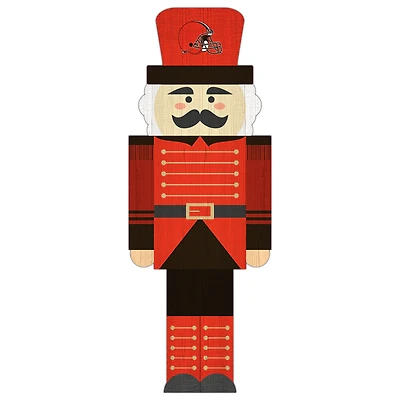 Cleveland Browns 31'' Nutcracker Leaner