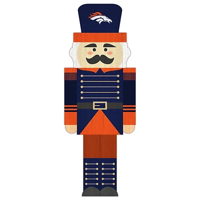Denver Broncos 31'' Nutcracker Leaner