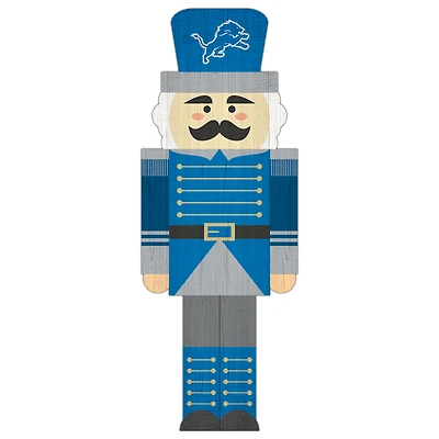 Detroit Lions 31'' Nutcracker Leaner