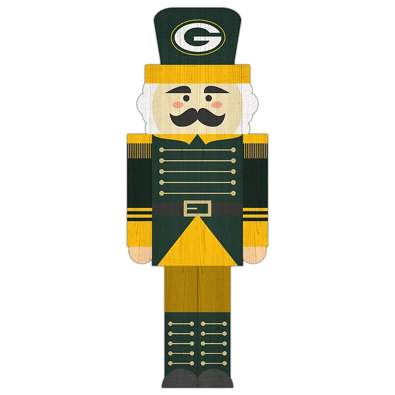 Green Bay Packers 31'' Nutcracker Leaner