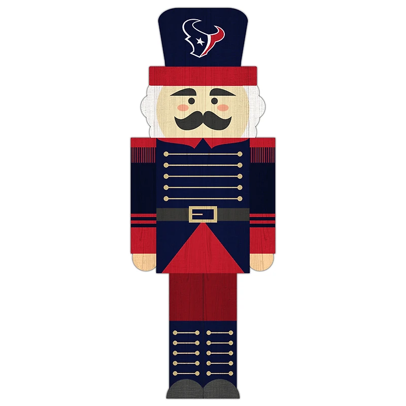 Houston Texans 31'' Nutcracker Leaner