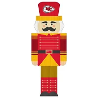 Kansas City Chiefs 31'' Nutcracker Leaner
