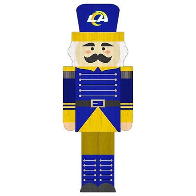 Los Angeles Rams 31'' Nutcracker Leaner