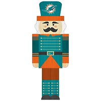 Miami Dolphins 31'' Nutcracker Leaner