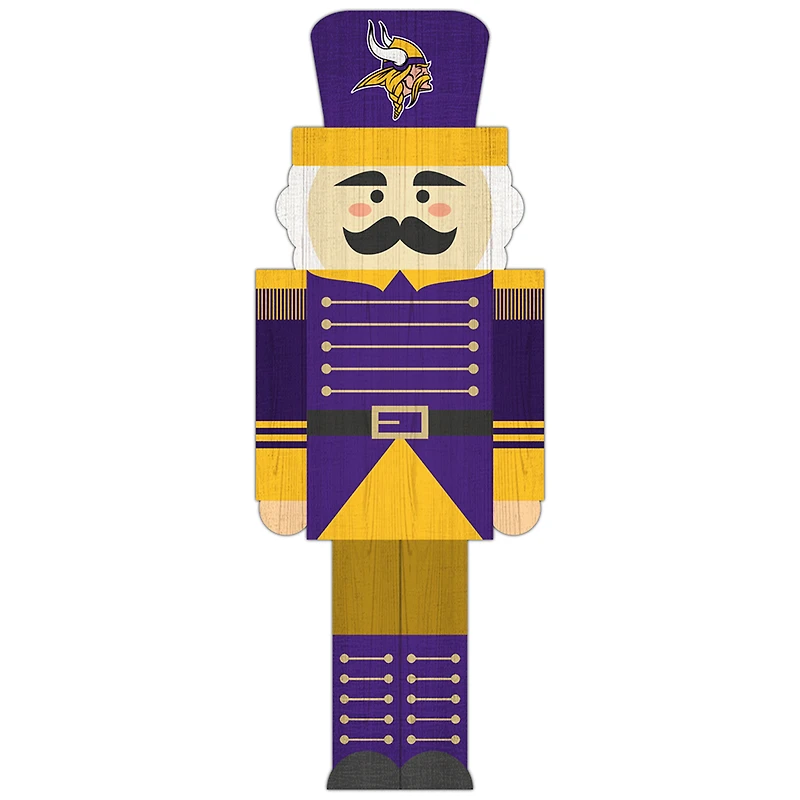 Minnesota Vikings 31'' Nutcracker Leaner