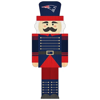New England Patriots 31'' Nutcracker Leaner