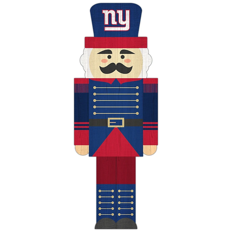 New York Giants 31'' Nutcracker Leaner