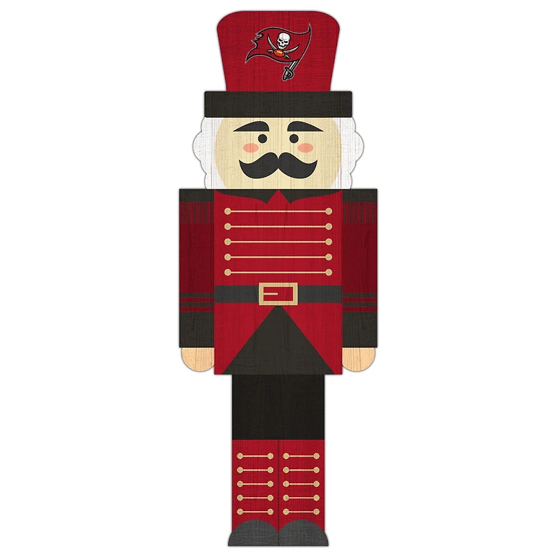 Tampa Bay Buccaneers 31'' Nutcracker Leaner