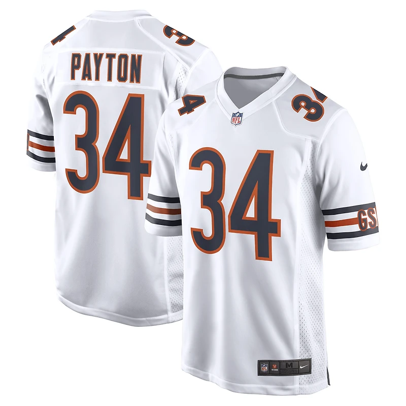 Men's Nike Walter Payton White Chicago Bears Retired Player Away Game Jersey