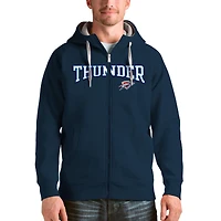 Men's Antigua Navy Oklahoma City Thunder Team Victory Full-Zip Hoodie