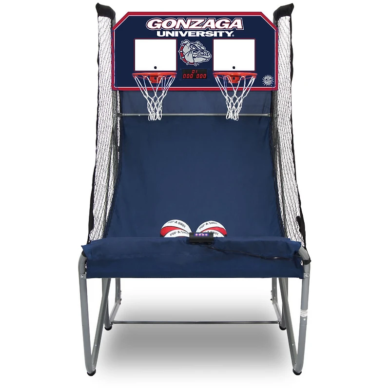 Pop-A-Shot Gonzaga Bulldogs Home Dual Shot Basketball Game