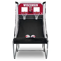 Pop-A-Shot Wisconsin Badgers Home Dual Shot Basketball Game