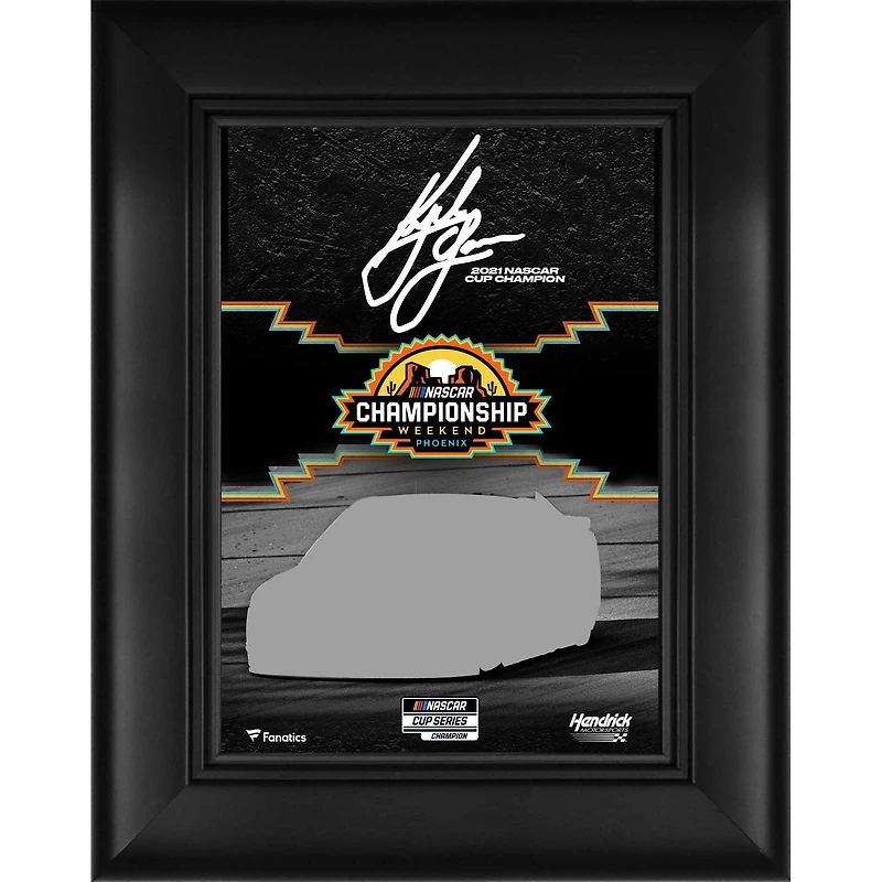 Kyle Larson Framed 5" x 7" 2021 NASCAR Cup Champion Collage