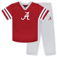 Preschool Crimson/Gray Alabama Crimson Tide Red Zone Jersey & Pants Set