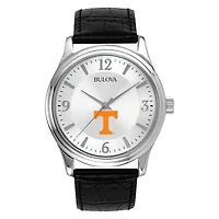Men's Silver Tennessee Volunteers Leather Watch