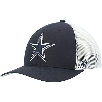Men's '47 Navy/White Dallas Cowboys Trophy Flex Hat
