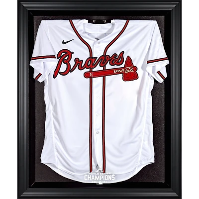 Atlanta Braves 2021 MLB World Series Champions Framed Logo Jersey Display Case