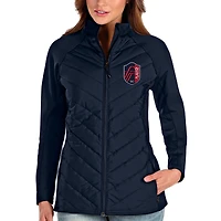 Women's Antigua Navy St. Louis City SC Altitude Full-Zip Jacket