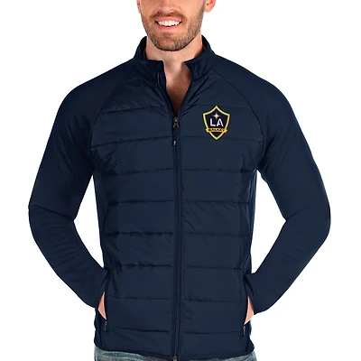 Men's Antigua Navy LA Galaxy Altitude Full-Zip Jacket