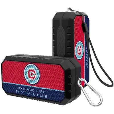 Chicago Fire Endzone Solid Design Water Resistant Bluetooth Speaker