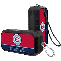 Chicago Fire Endzone Solid Design Water Resistant Bluetooth Speaker