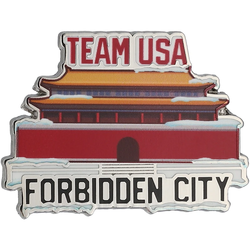 Team USA Beijing Forbidden City Pin