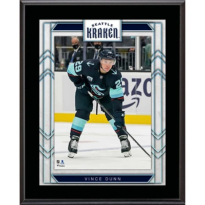 Vince Dunn Seattle Kraken 10.5" x 13" Sublimated Player Plaque