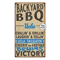 Brown UCLA Bruins 11'' x 20'' Indoor/Outdoor BBQ Sign