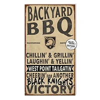 Brown Army Black Knights 11'' x 20'' Indoor/Outdoor BBQ Sign