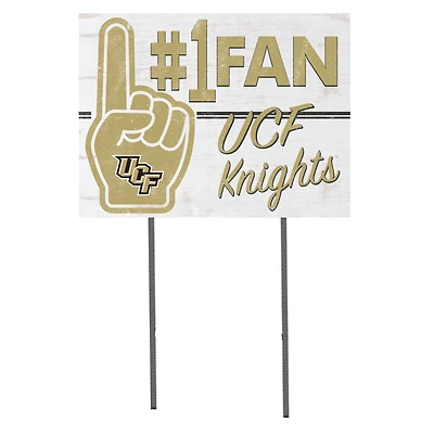 UCF Knights 18'' x 24'' #1 Fan Yard Sign
