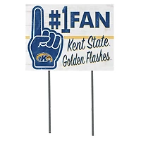 Kent State Golden Flashes 18'' x 24'' #1 Fan Yard Sign
