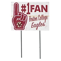 Boston College Eagles 18'' x 24'' #1 Fan Yard Sign