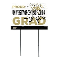 UCF Knights 18'' x 24'' Proud Grad Yard Sign