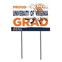 Virginia Cavaliers 18'' x 24'' Proud Grad Yard Sign