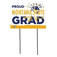 Montana State Bobcats 18'' x 24'' Proud Grad Yard Sign
