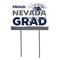 Nevada Wolf Pack 18'' x 24'' Proud Grad Yard Sign