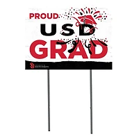 South Dakota Coyotes 18'' x 24'' Proud Grad Yard Sign