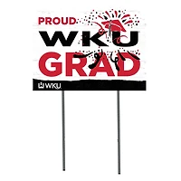Western Kentucky Hilltoppers 18'' x 24'' Proud Grad Yard Sign