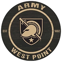 Army Black Knights 20'' x 20'' Indoor/Outdoor Circle Sign