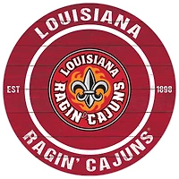 Louisiana Ragin' Cajuns 20'' x 20'' Indoor/Outdoor Circle Sign