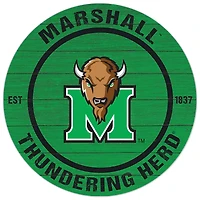Marshall Thundering Herd 20'' x 20'' Indoor/Outdoor Circle Sign