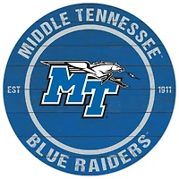 MTSU Blue Raiders 20'' x 20'' Indoor/Outdoor Circle Sign
