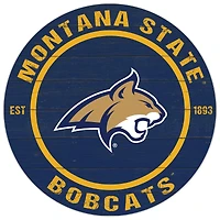 Montana State Bobcats 20'' x 20'' Indoor/Outdoor Circle Sign