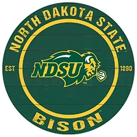 NDSU Bison 20'' x 20'' Indoor/Outdoor Circle Sign