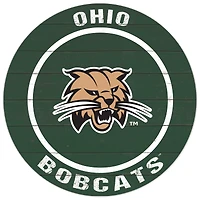 Ohio Bobcats 20'' x 20'' Indoor/Outdoor Circle Sign